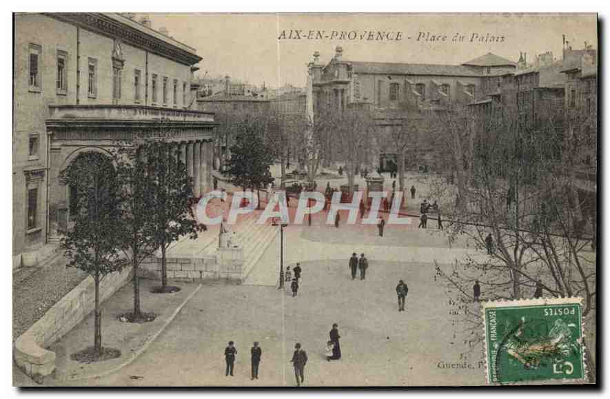CPA Aix en Provence Place du Palais
