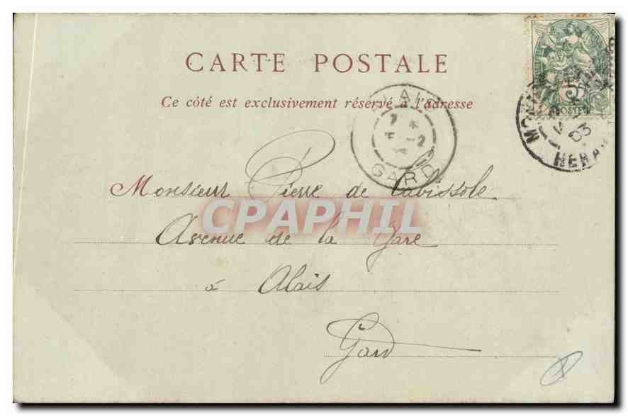 CPA Environ d'Arles L'Arc et le Mausolee de Saint Remi — Rückseite