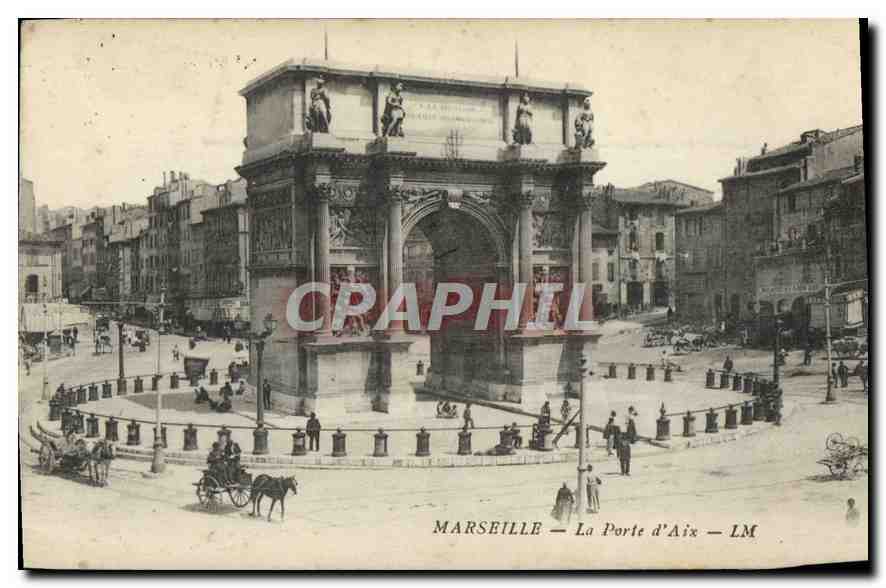 CPA Maresille La Porte d'Aix