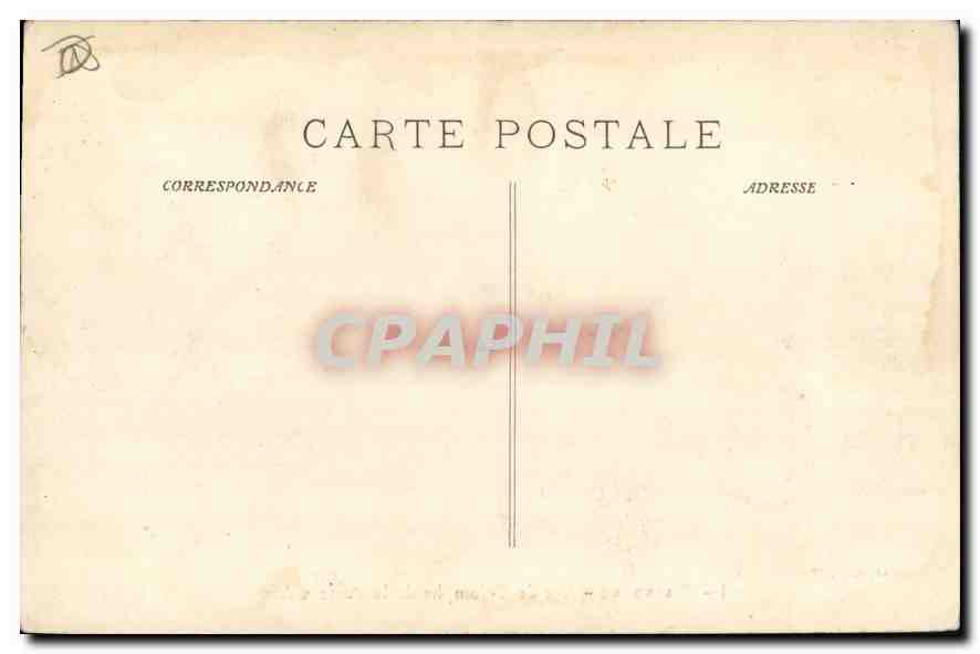 CPA Marseille Arc de Triomphe de la Porte d'Aix — Rückseite