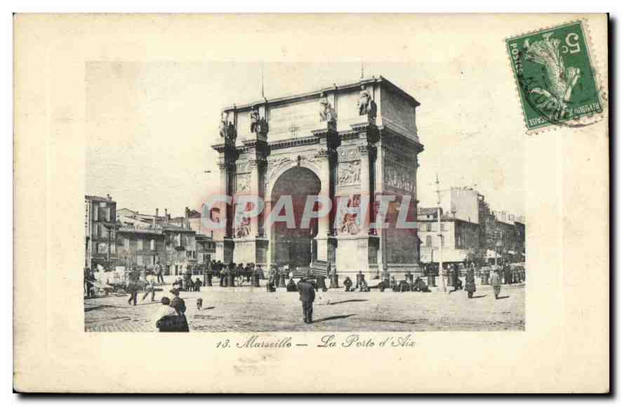 Marseille — La Porte d’Aix — Graphil