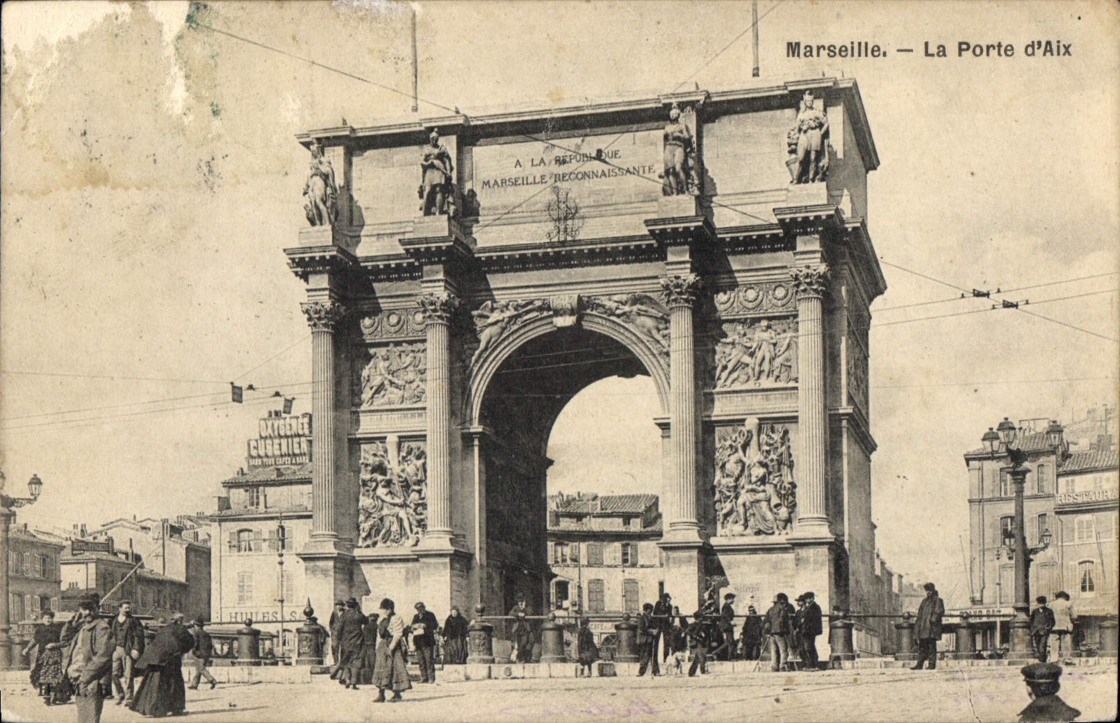 CPA Marseille La Porte d'Aix 