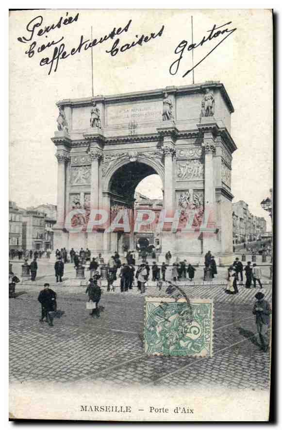 Marseille — Porte d'Aix — éditeur non visible