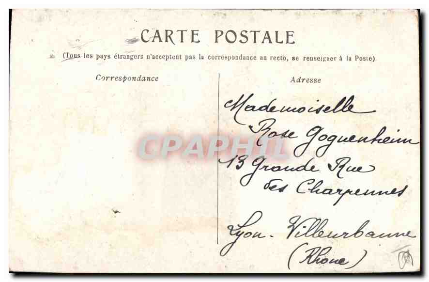 Marseille — Porte d'Aix — éditeur non visible — Rückseite