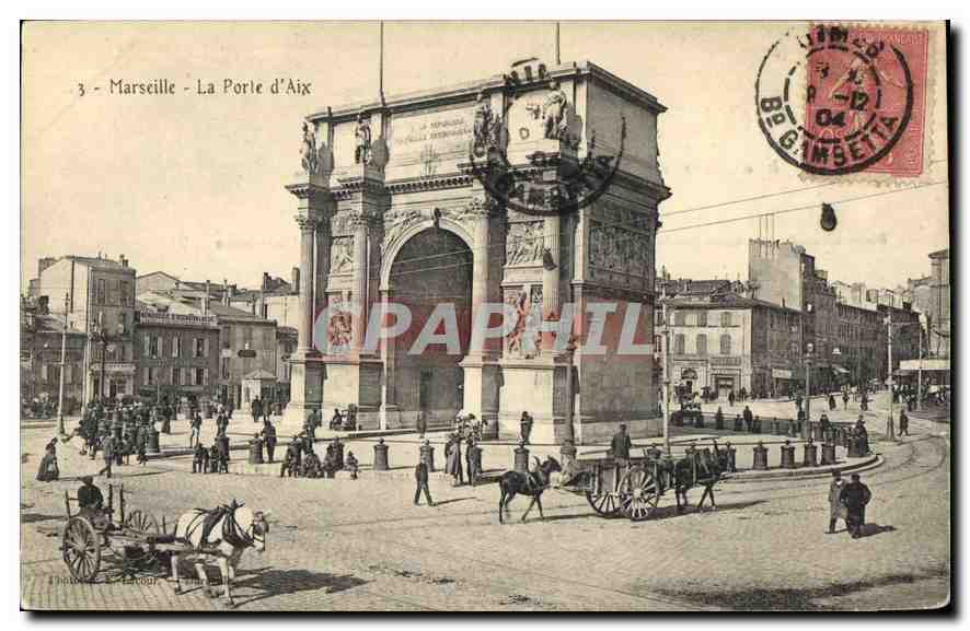 CPA Marseille La Porte d'Aix 