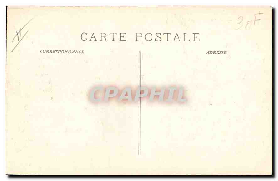 CPA Marseille Arc de Triomphe de la Porte d'Aix  — Verso