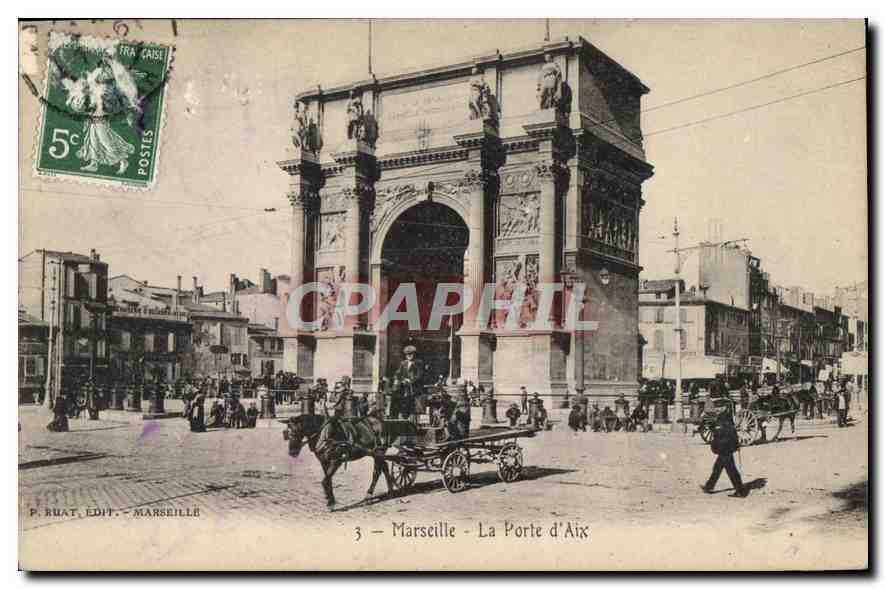 CPA Marseille La Porte d'Aix 