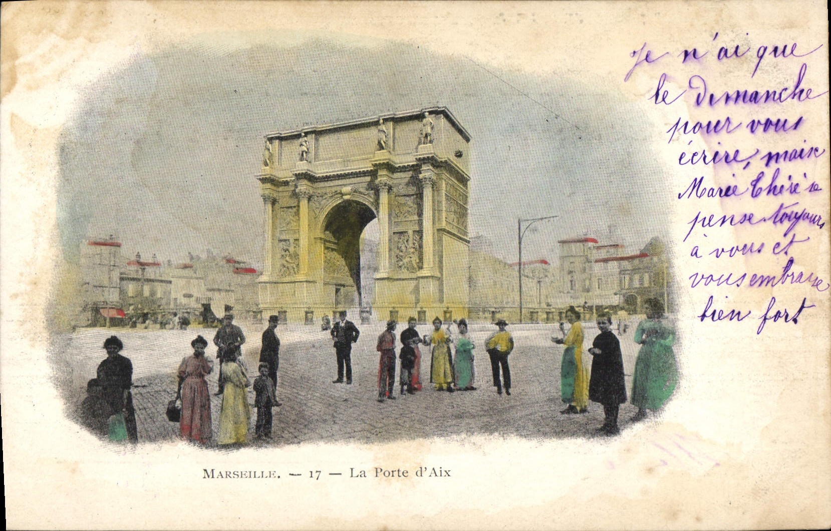 Marseille — La Porte d'Aix — éditeur inconnu, n° 17