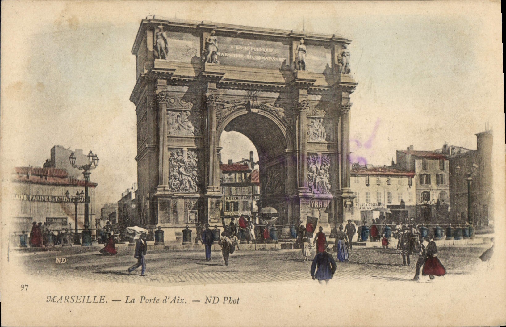 Marseille — La Porte d'Aix — ND Phot