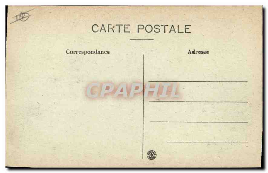 CPA Marseille Porte d'Aix  — Verso