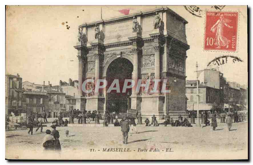 Marseille — Porte d'Aix — Éditeur EL.