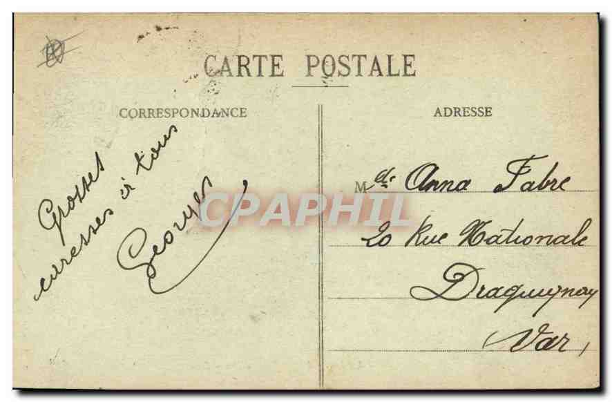 Marseille — Porte d'Aix — Éditeur EL. — Verso