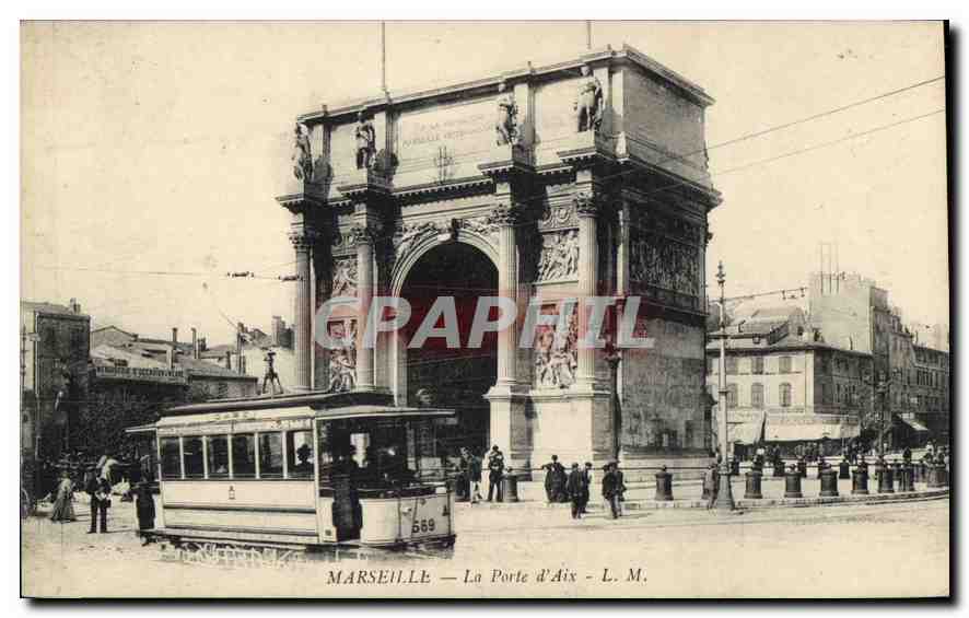 CPA Marseille La Porte d'Aix Tramway