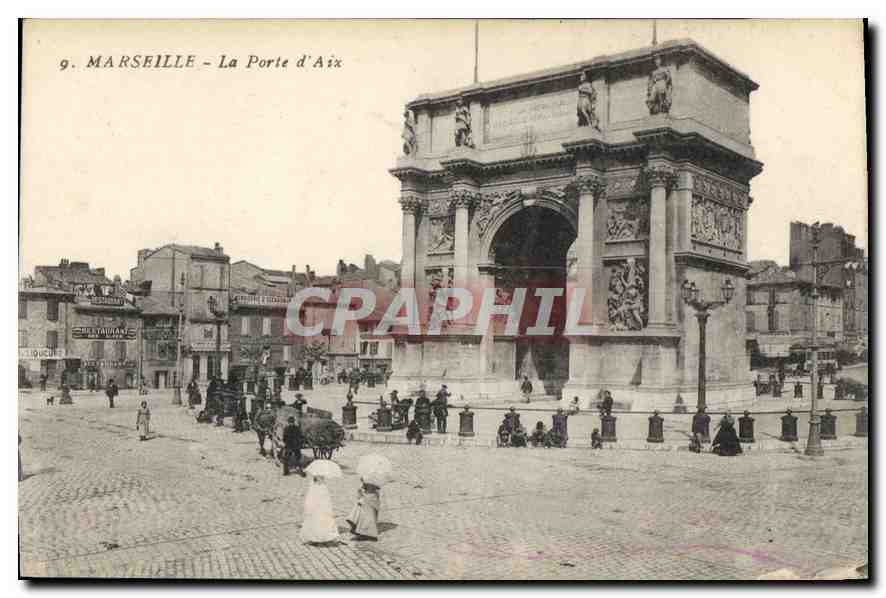 CPA Marseille La Porte d'Aix 