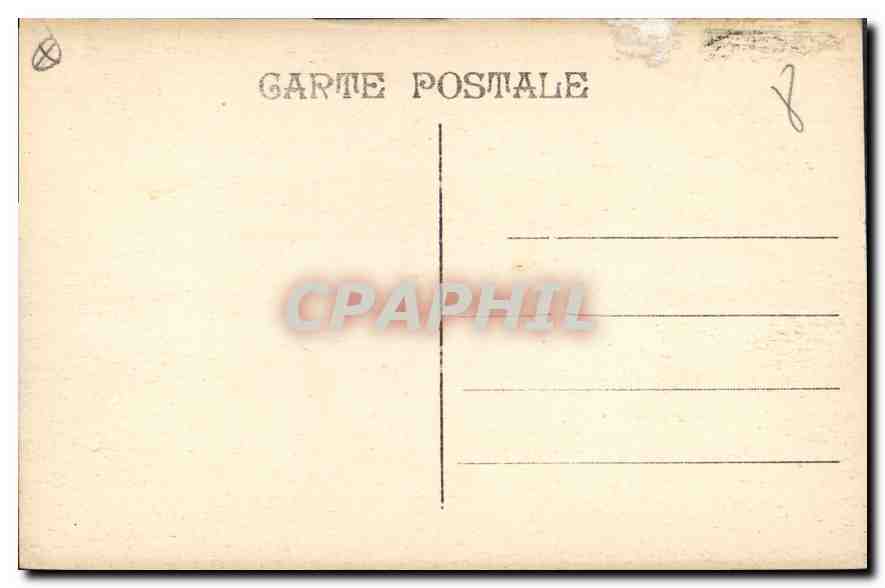 CPA Marseille Porte d'Aix  — Verso