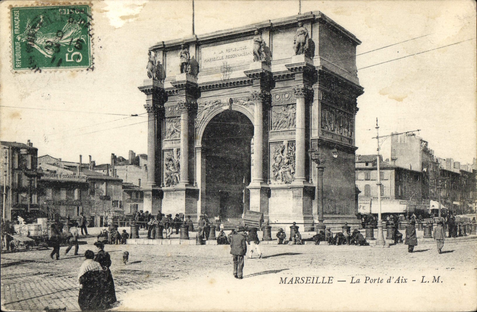 Marseille — La Porte d'Aix — L.M.