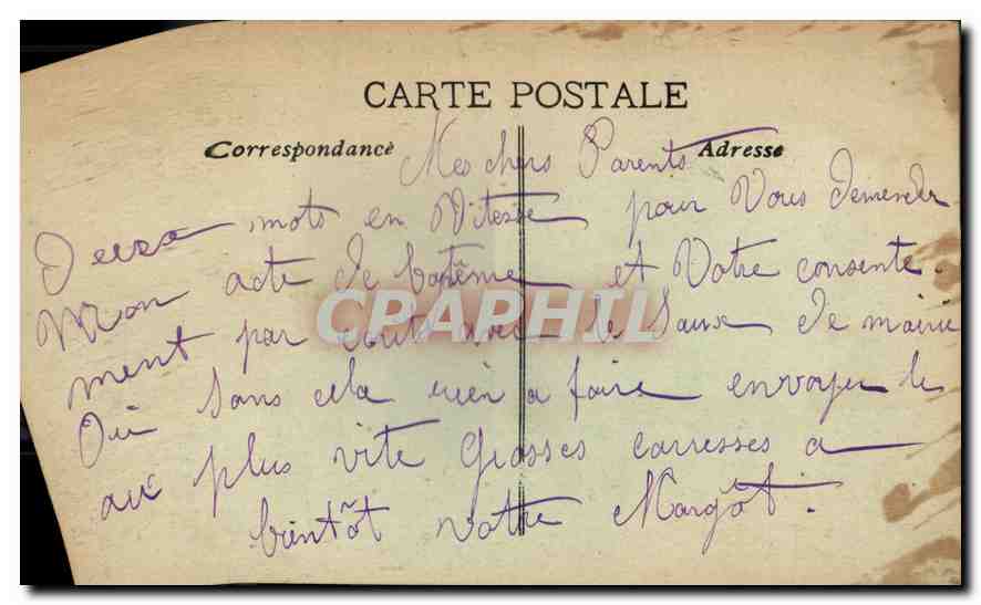 Marseille — La Porte d'Aix — Éditeur inconnu, n° de série non visible — Back