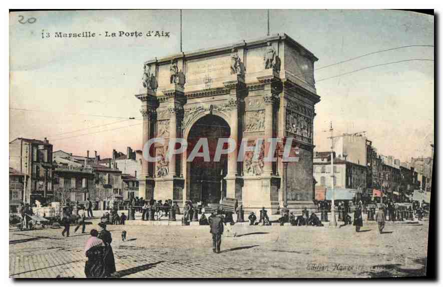 CPA Marseille La Porte d'Aix 