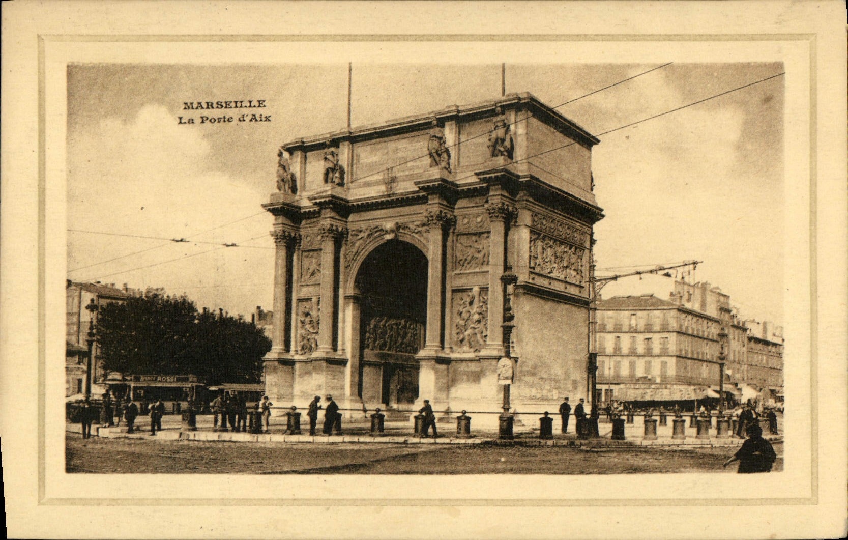 Marseille — La Porte d'Aix — éditeur Saint-Aosei