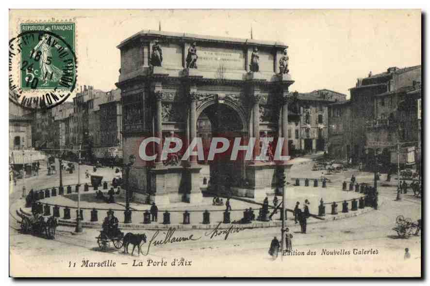 Marseille — La Porte d'Aix — Édition des Nouvelles Galeries
