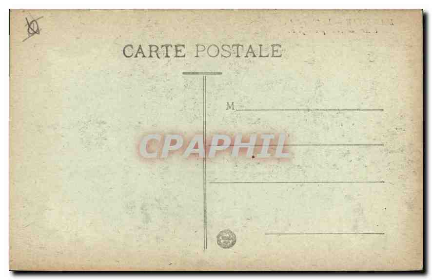 CPA Marseille La Place d'Aix L'Arc de Triumphe  — Rückseite