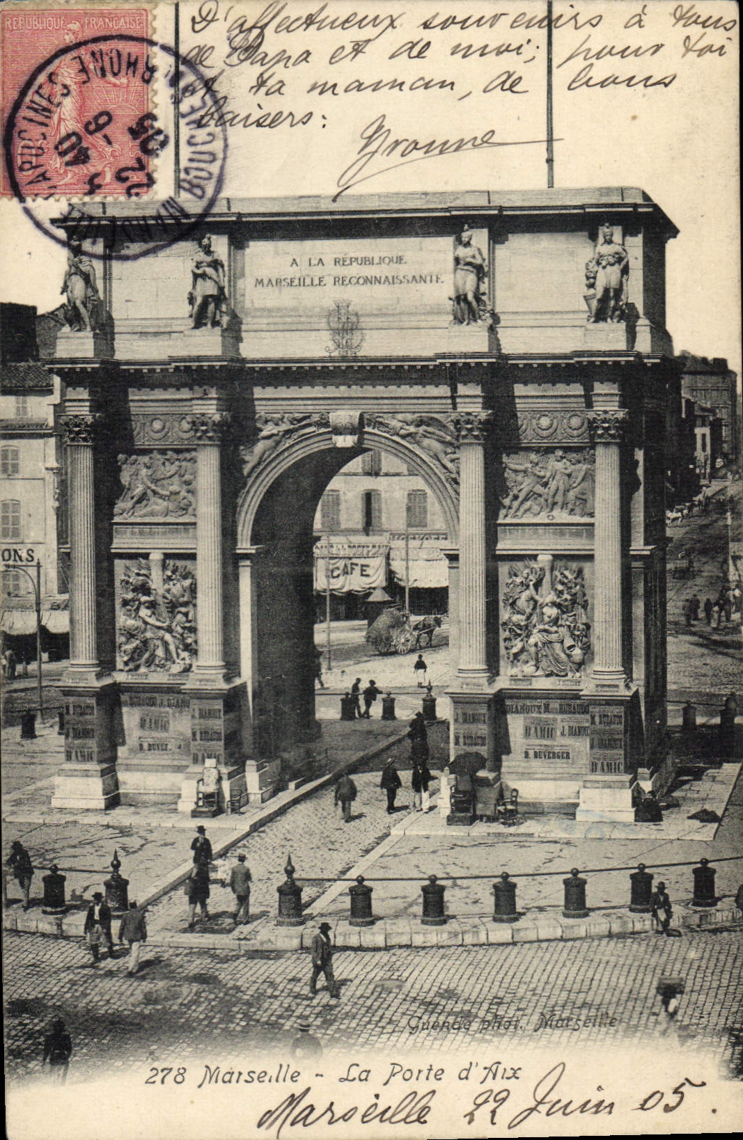CPA Marseille La Porte d'Aix 