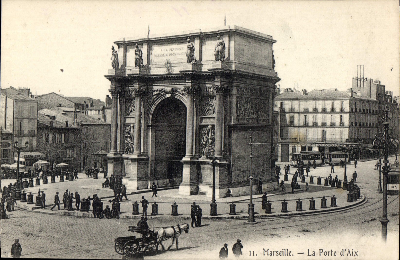 Marseille — La Porte d'Aix — éditeur inconnu, n° 11