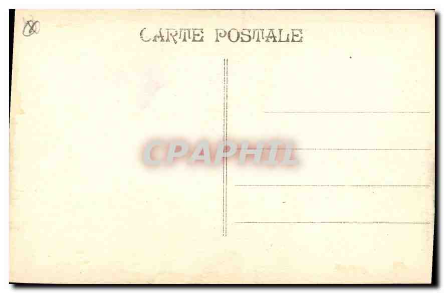 CPA Marseille Porte d'Aix  — Rückseite