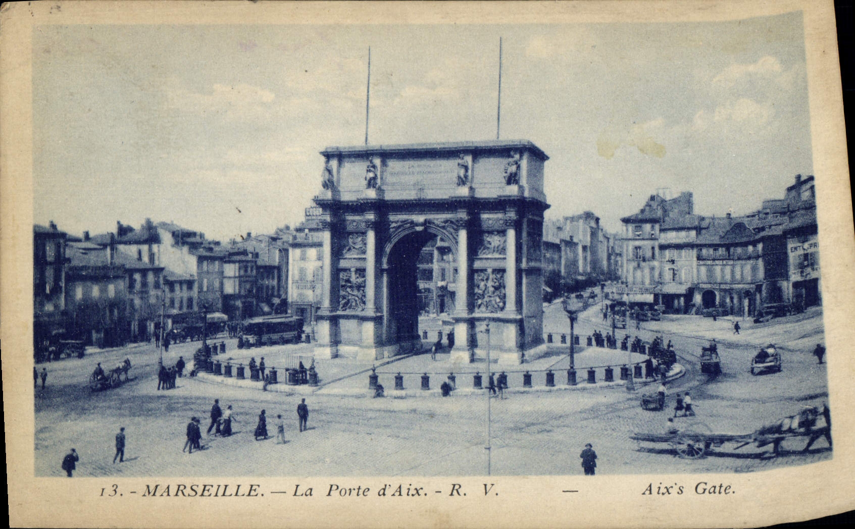 CPA Marseille La Porte d'Aix 