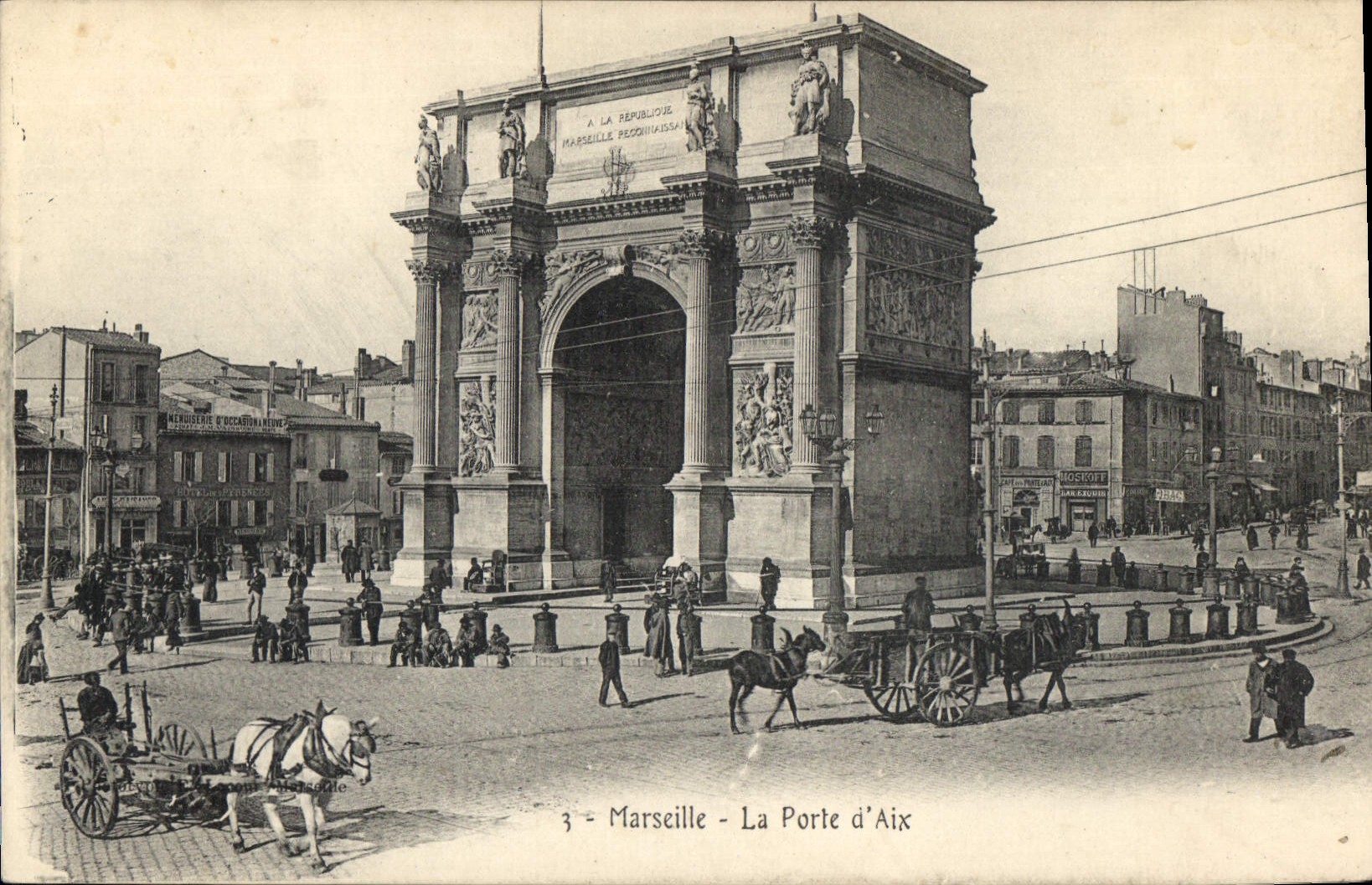 CPA Marseille La Porte d'Aix 