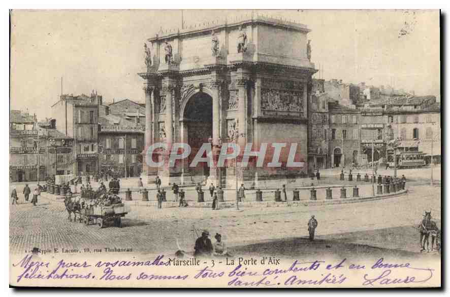 CPA Marseille La Porte d'Aix 