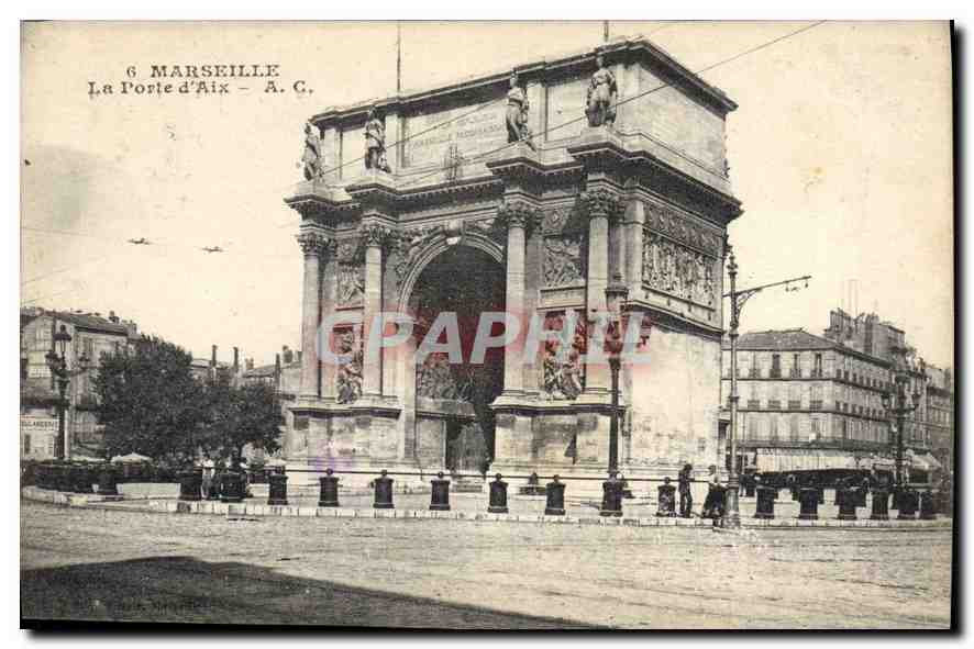 CPA Marseille La Porte d'Aix 
