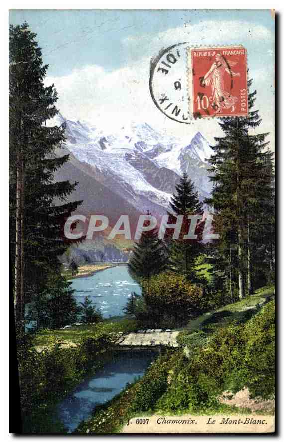CPA Chamonix Le Mont Blanc 