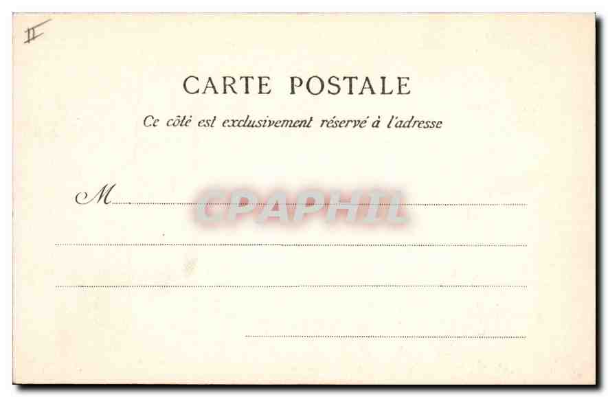 CPA Biarritz Effet de Vague Vue prise du Rocher de la Vierge  — Verso