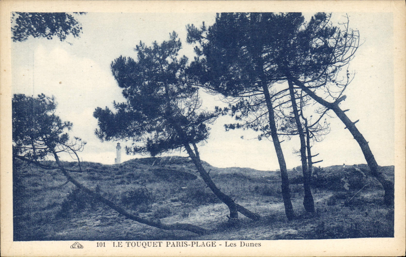 Le Touquet Paris-Plage - Les Dunes — éditeur C. Albrecht, Paris