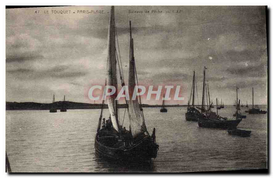 Le Touquet - Paris-Plage — Baleaux de Pêche — L'A.P.