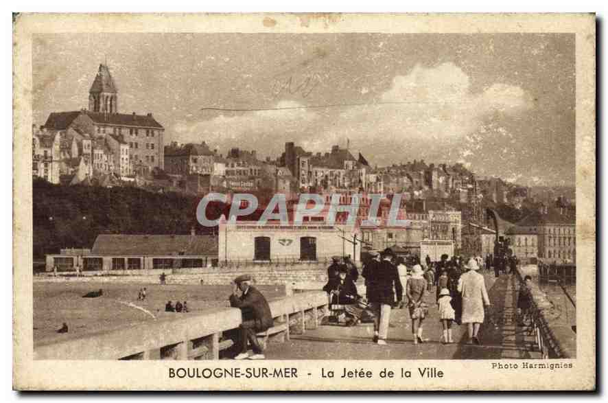 Boulogne-sur-Mer - La Jetée de la Ciudad — Foto Harmignies