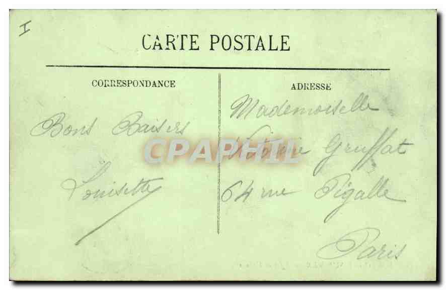 Boulogne-sur-Mer — Effet de Vagues — LL. n°355 — Verso