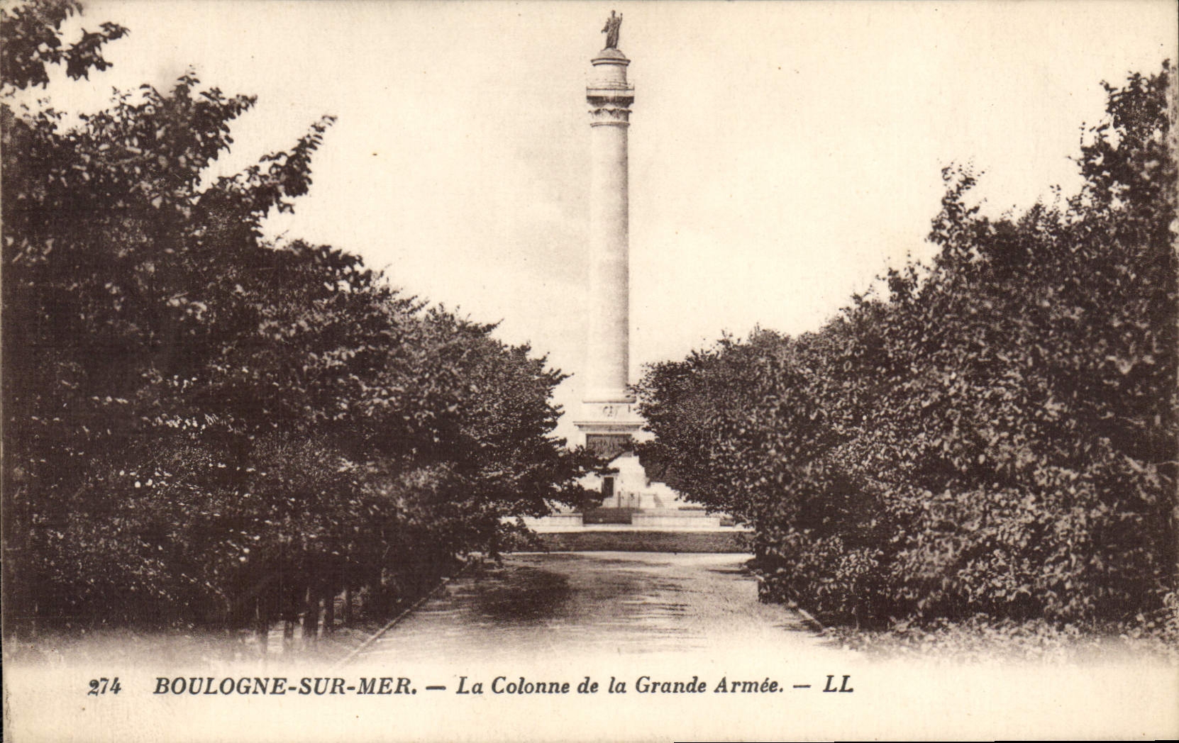 Boulogne-sur-Mer — La Colonne de la Grande Armée — LL