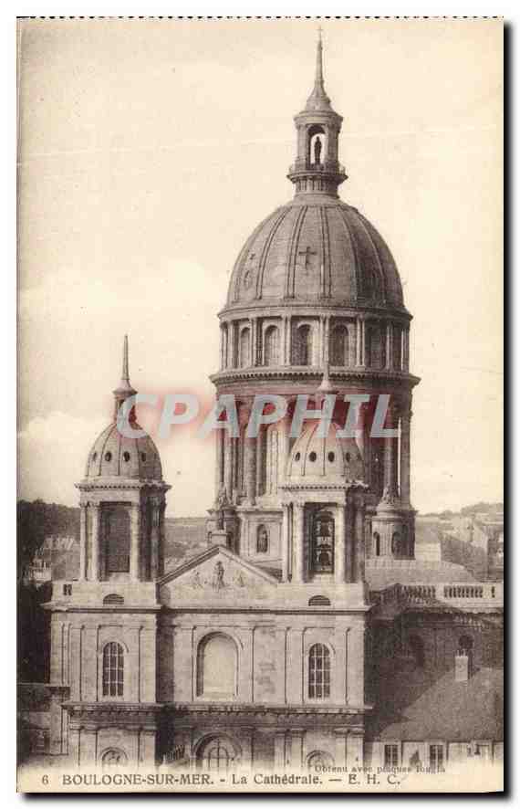 Boulogne-sur-Mer — La Cathédrale — E. H. C.