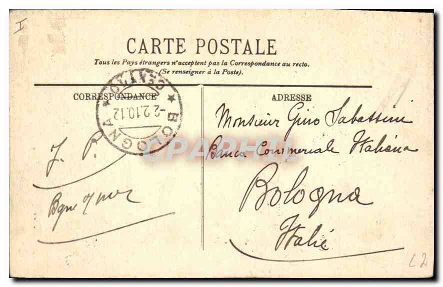Boulogne-sur-Mer — Grosse Mer — LL. — n° 174 — Rückseite