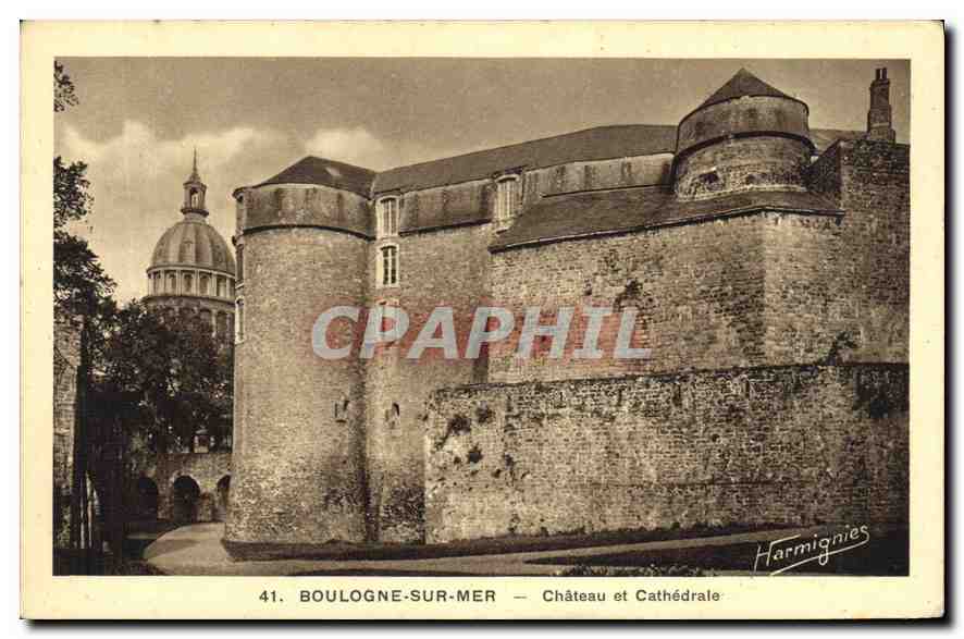 Boulogne-sur-Mer — Château et Cathédrale — Harmignies
