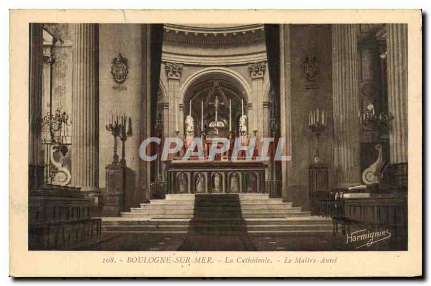 Boulogne-sur-Mer - La Cathédrale - Le Maître-Autel