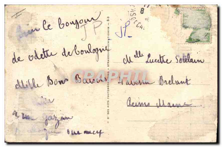 Boulogne-sur-Mer — Le Casino — Vue générale — LL 316 — Verso