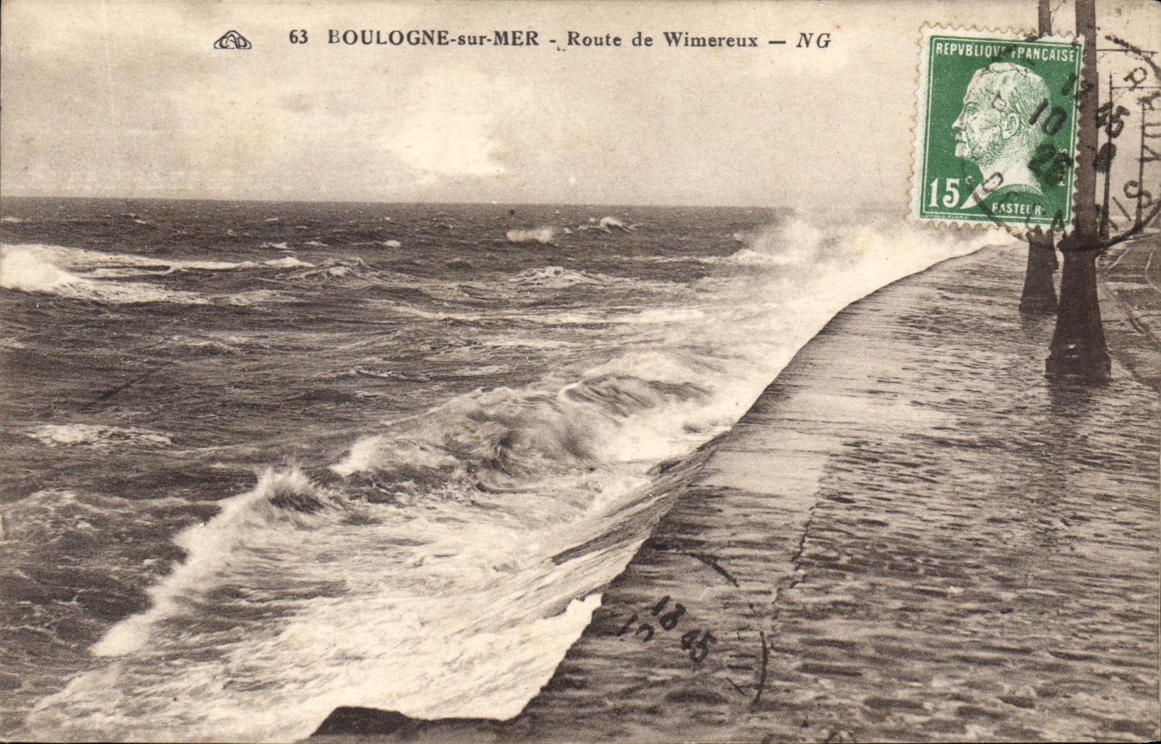 Boulogne-sur-Mer — Route de Wimereux — NG