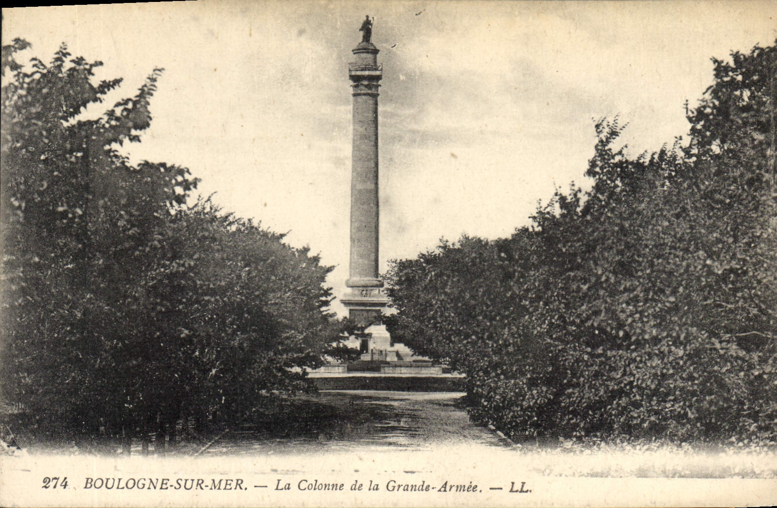 Boulogne-sur-Mer — La Colonne de la Grande-Armée — LL. N° 274