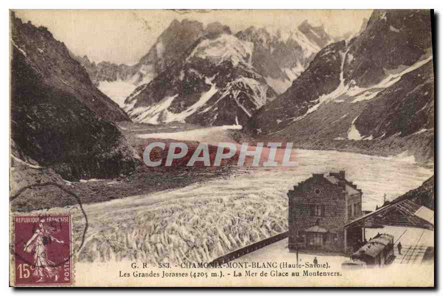 CPA Chamonix Mont Blanc Haute Savoie 