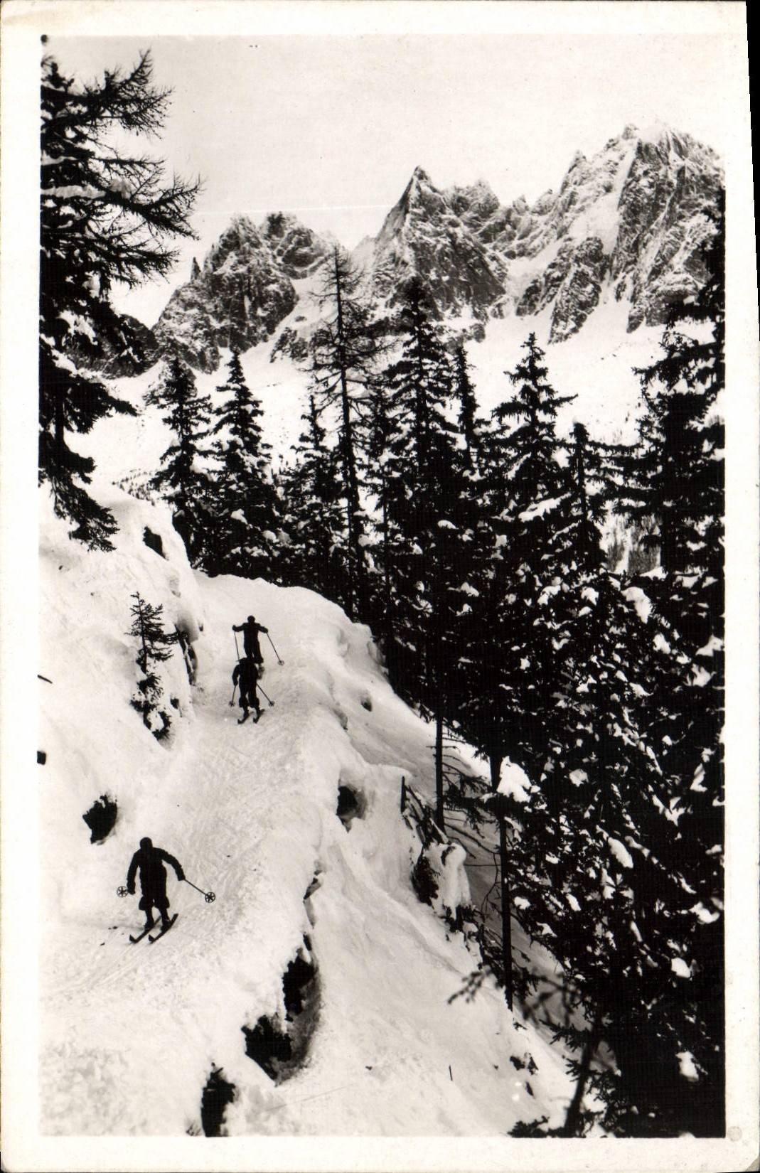 Piste de ski du Pylône — Chamonix — Téléréfique de Plan Pras