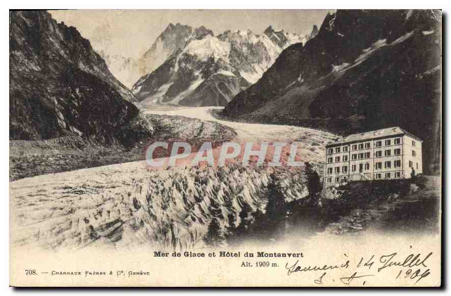 CPA Mer de Glace et Hotel du Montanvert 