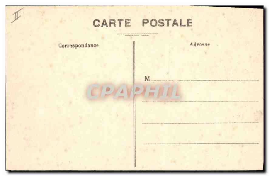 Chamonix - Die Mer de Glace und die Aiguilles du Dru von der Flégère gesehen — A. Gardet, Ausey — Rückseite